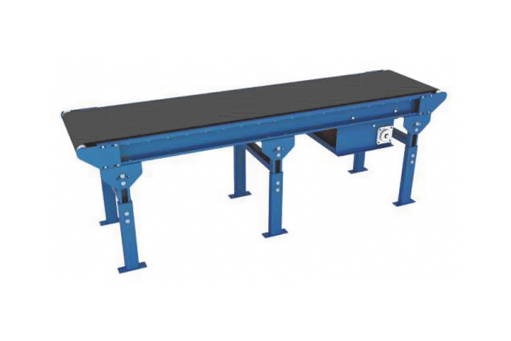 Horizontal belt conveyor